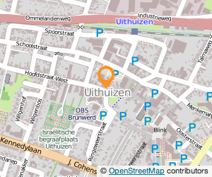 Bekijk kaart van Pizzeria Ristorante Azzurra  in Uithuizen
