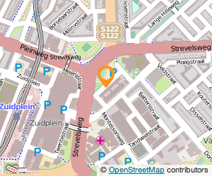 Bekijk kaart van Apotheek Zuidplein  in Rotterdam