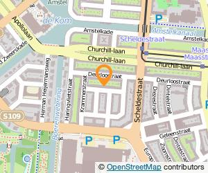 Bekijk kaart van Bedrijf Vijf  in Amsterdam
