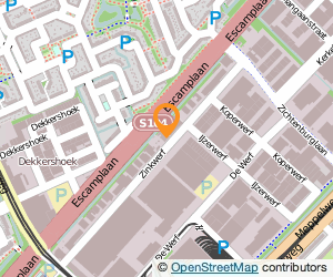 Bekijk kaart van Stg. Dierenambulance 'De Wijs' Rijswijk en omstreken in Den Haag