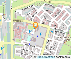 Bekijk kaart van Rijwielhal van Dongen  in Vianen (Utrecht)