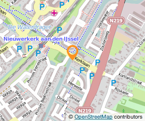 Bekijk kaart van Visserijbedrijf W.J. den Boer  in Nieuwerkerk aan den Ijssel