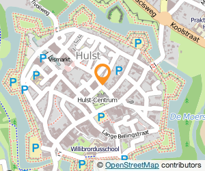 Bekijk kaart van ''t Hemelrijk' Restaurant  in Hulst