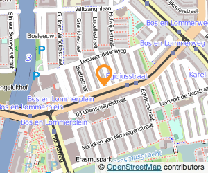 Bekijk kaart van Sabina's Hairshop  in Amsterdam