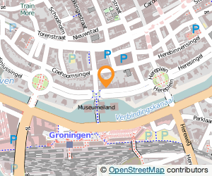 Bekijk kaart van Tandartsenpraktijk Ubbo Emmiussingel 33 in Groningen