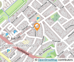 Bekijk kaart van Prakt. voor Voetverzorging en Reflexologie Bos-van den Berg in Driebergen-Rijsenburg