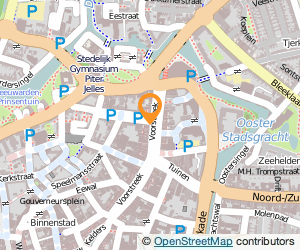 Bekijk kaart van Stripwinkel De Rat  in Leeuwarden