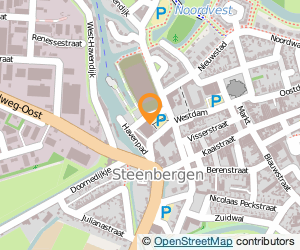 Bekijk kaart van Achterberg Retail Groep  in Steenbergen (Noord-Brabant)