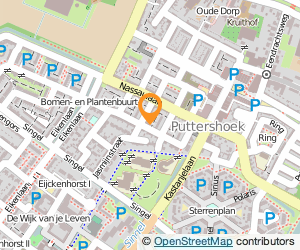 Bekijk kaart van Salon 'De Hazelaar'  in Puttershoek