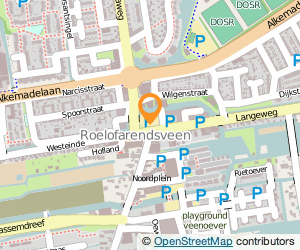 Bekijk kaart van Politiebureau in Roelofarendsveen