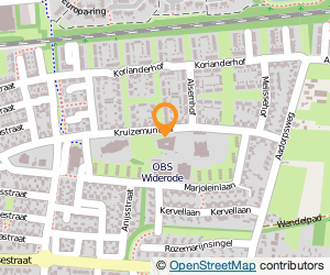 Bekijk kaart van Stichting Christelijke Peuterspeelzaal Margriet in Wierden