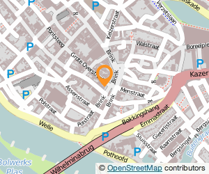 Bekijk kaart van Grieks Restaurant Sirtaki  in Deventer