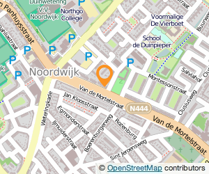 Bekijk kaart van Praktijk voor Ortho manuele en Sport Geneeskunde in Noordwijk (Zuid-Holland)