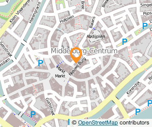 Bekijk kaart van De Blauwe Winkel  in Middelburg
