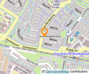 Bekijk kaart van Stucadoorsbedrijf Sponselee  in Dordrecht