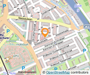 Bekijk kaart van Vertaalbureau Femke Meijer  in Delft