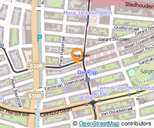 Bekijk kaart van Rijwielhandel De Stadsfiets II in Amsterdam