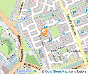 Bekijk kaart van Fred Tholen Timmer- & Interieursbedrijf in Amersfoort