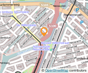 Bekijk kaart van De Motortrainer  in Amsterdam