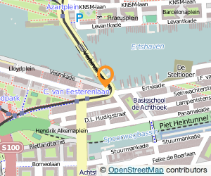 Bekijk kaart van Björn Borg Hoofdkantoor in Amsterdam
