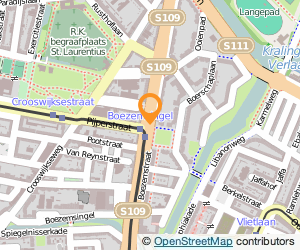 Bekijk kaart van Restaurant Brazzo  in Rotterdam