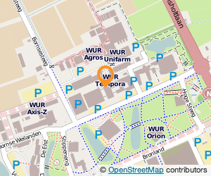 Bekijk kaart van Prakt.onderz. Plant & Omgeving /Plant Research International in Wageningen