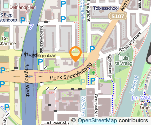 Bekijk kaart van Stg. Samenwk.inst. Verl.kund. in Amsterdam
