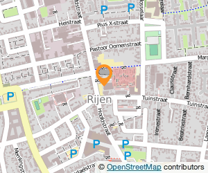 Bekijk kaart van Supermarkt Hapers in Rijen