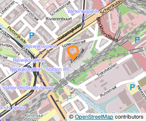 Bekijk kaart van Voetbal & Keepersschool 'De Nwe Burcht' in Den Haag