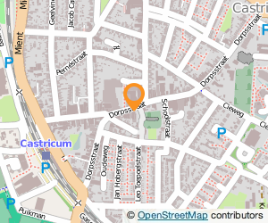 Bekijk kaart van V.O.F. Restaurant 't Eethuysje in Castricum
