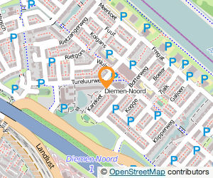 Bekijk kaart van Taxibedrijf Klarenbeek  in Diemen