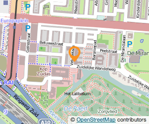 Bekijk kaart van PuurZuid Woon- en Zorgcentrum Torendael in Amsterdam