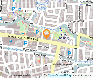 Bekijk kaart van Stadsbouwhuis  in Leiden