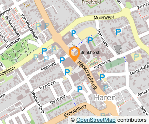 Bekijk kaart van Begrafenisvereniging 'Het Kerspel Haren' in Haren (Groningen)