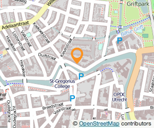 Bekijk kaart van J.F. Slaterus Tandarts  in Utrecht