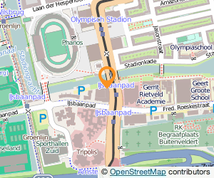 Bekijk kaart van Open Universiteit in Amsterdam