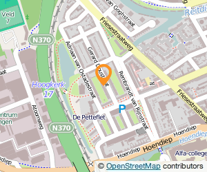 Bekijk kaart van Veenstra Project en Woningstoffering in Groningen