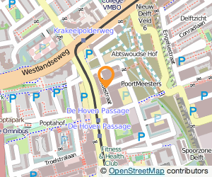 Bekijk kaart van De Bezorgbeer in Delft