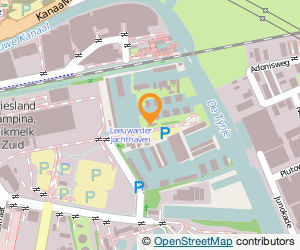 Bekijk kaart van Stichting de Nieuwe Leeuwarder Jachthaven in Leeuwarden