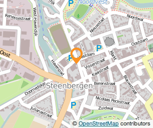 Bekijk kaart van Logopediepraktijk Steenbergen in Steenbergen (Noord-Brabant)