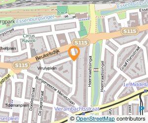 Bekijk kaart van Peter Koopmans  in Rotterdam