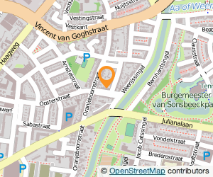 Bekijk kaart van Jan van Kuijk  in Breda