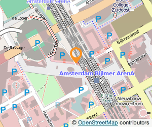 Bekijk kaart van Kavel 3 Horeca Exploitatie B.V. in Amsterdam Zuidoost