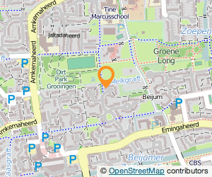 Bekijk kaart van AutorijschoolR  in Groningen