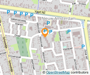 Bekijk kaart van Woon- en Zorgcentrum Oldersheem in Nieuw-Amsterdam
