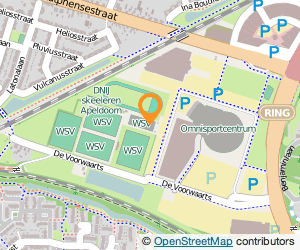 Bekijk kaart van Sportvereniging WSV  in Apeldoorn