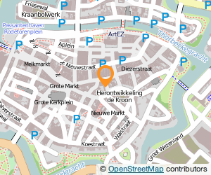Bekijk kaart van Croissanterie Pigalle  in Zwolle