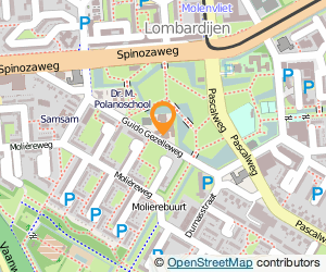 Bekijk kaart van A J Schreuderschool SO en VSO- zmlk in Rotterdam