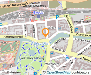 Bekijk kaart van Tiara Tours B.V.  in Breda