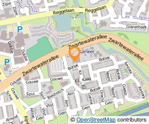Bekijk kaart van Het Stroomdal  in Zwolle